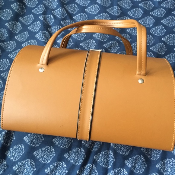 Vintage Camel Hard Shell Carryall Bag - Picture 2 of 5